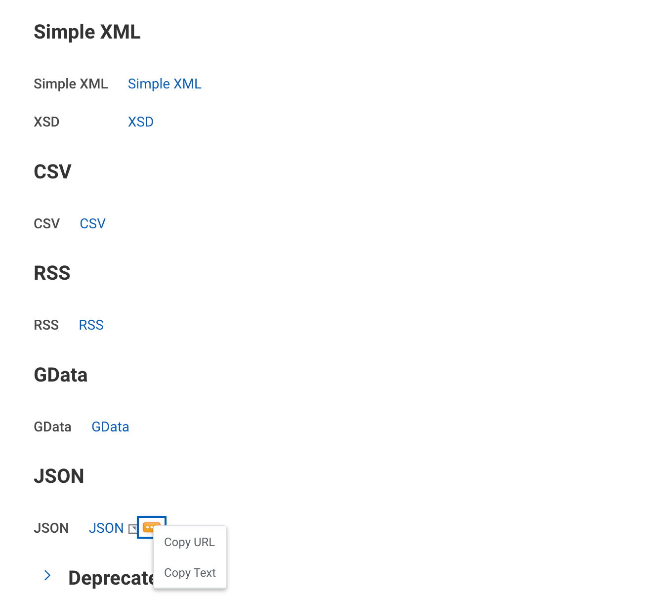 Copy Workday report URL